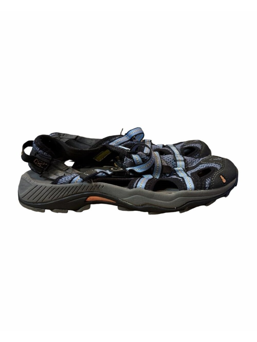 AHNU Tilden Athletic Water Shoes Blue/ Black Women’s Size 10 Outdoor Hike Summer - Picture 2 of 8